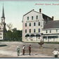FOXCROFT ME MONUMENT SQUARE ANTIQUE POSTCARD
