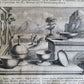 1725 USE of OILS OINTMENTS by GREEKS ROMANS JEWS antique ILLUSTRATED FOLIO