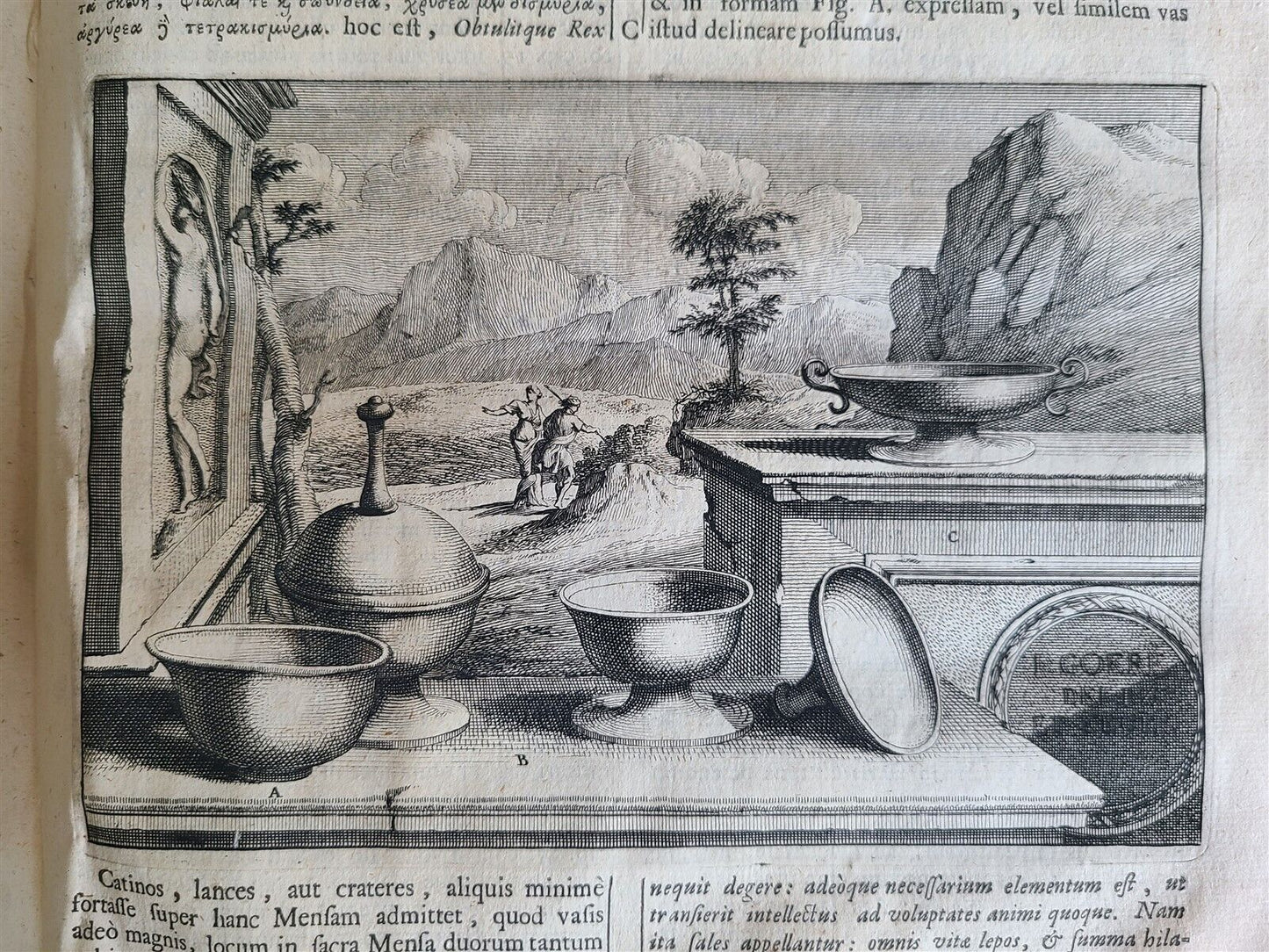 1725 USE of OILS OINTMENTS by GREEKS ROMANS JEWS antique ILLUSTRATED FOLIO