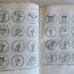 1706 ROMAN NUMISMATICS antique VELLUM BINDING ILLUSTRATED 121 ENGRAVINGS