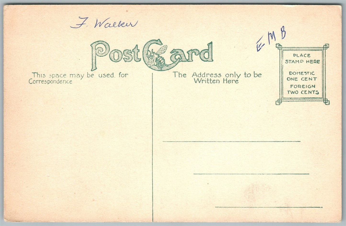 CAMDEN NJ PYNE POINT ANTIQUE POSTCARD