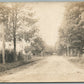 PRESTON PA STREET SCENE ANTIQUE REAL PHOTO POSTCARD RPPC