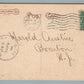 ASBURY PARK NJ FOURTH AVENUE 1907 ANTIQUE POSTCARD