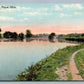 PIQUA OH ECHO LAKE ANTIQUE 1915 POSTCARD