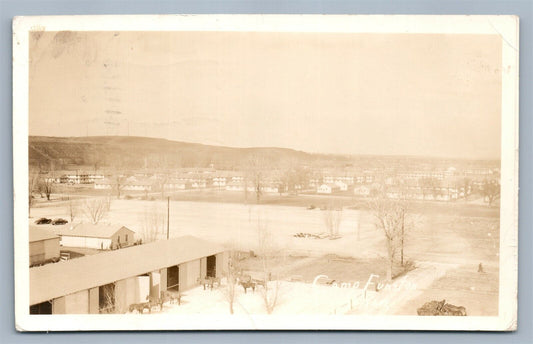 CAMP FUNSTON KS 1941 VINTAGE REAL PHOTO POSTCARD RPPC