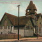 DOWNINGTOWN PA METHODIST CHURCH ANTIQUE POSTCARD