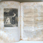 1838 BIBLE POLYGLOTT in ENGLISH antique AMERICANA Brattleboro ILLUSTRATED