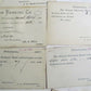 1870s-1890s LOT of 31 PHILADELPHIA BANKS ANTIQUE STATEMENT CARDS POSTCARDS