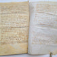 1614 MANUSCRIPT on VELLUM antique LAW DOCUMENT in FRENCH 8 leaves