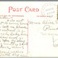 HONESDALE PA COURT & 10th STREET 1908 ANTIQUE POSTCARD