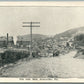 POTTSVILLE PA TILT SILK MILL ANTIQUE POSTCARD