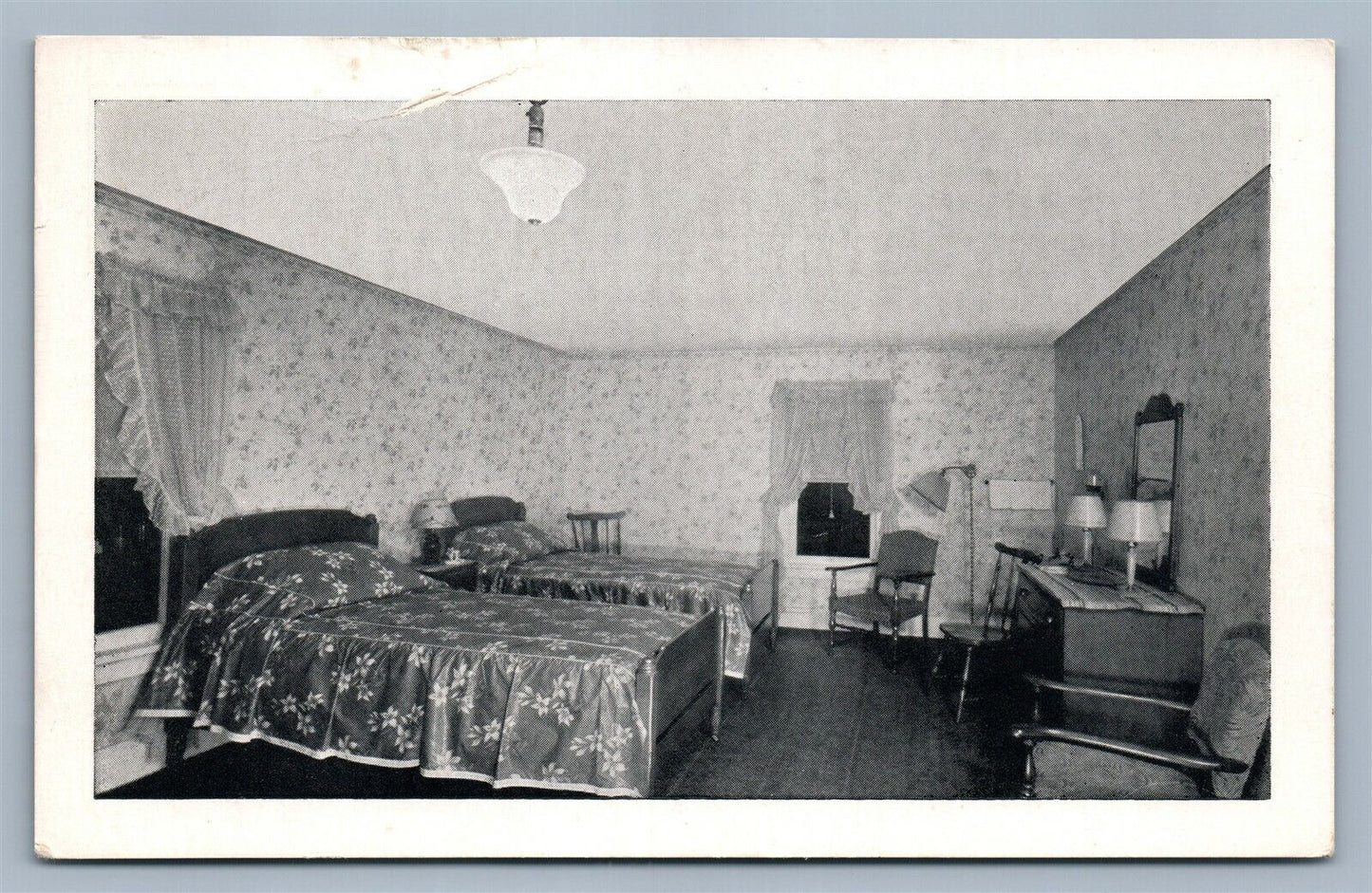 ALDEN NY EMPIRE STATE HOTEL ANTIQUE POSTCARD