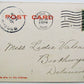 1906 VINTAGE POSTCARD BROOMALL'S LAKE MEDIA PA