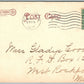 CARBONDALE PA SIXTH AVENUE & CITY HALL 1907 UNDIVIDED ANTIQUE POSTCARD