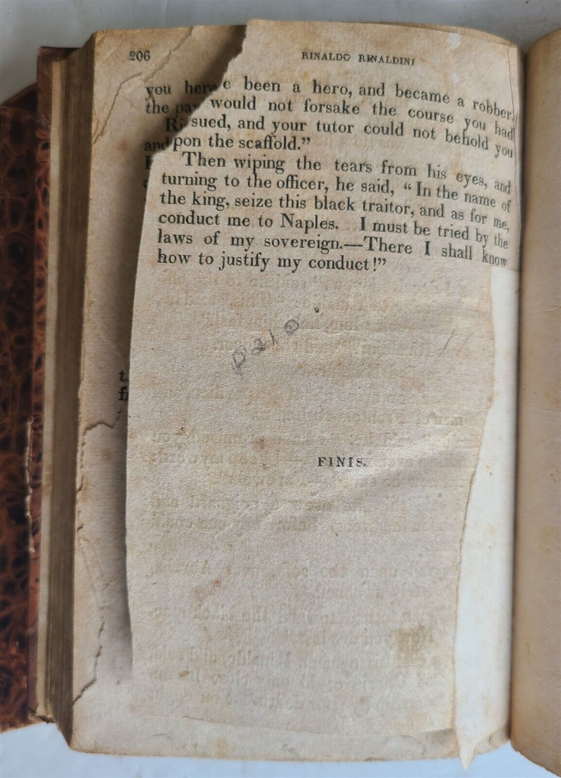 1824 HISTORY of RINALDO RINALDINI CAPTAIN of BANDITTI 2 VOLS antique AMERICANA