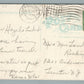 MANASQUAN BEACH NJ SOUTH TREET ANTIQUE POSTCARD