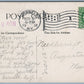 CANISTEO NY 1912 ANTIQUE POSTCARD