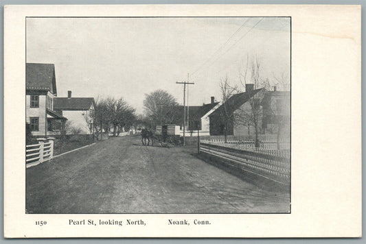 NOANK CT PEARL STREET ANTIQUE POSTCARD