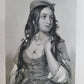 1849 BYRON GALLERY w/ ENGRAVINGS ILLUSTRATING BEAUTIES antique Robert McGregor