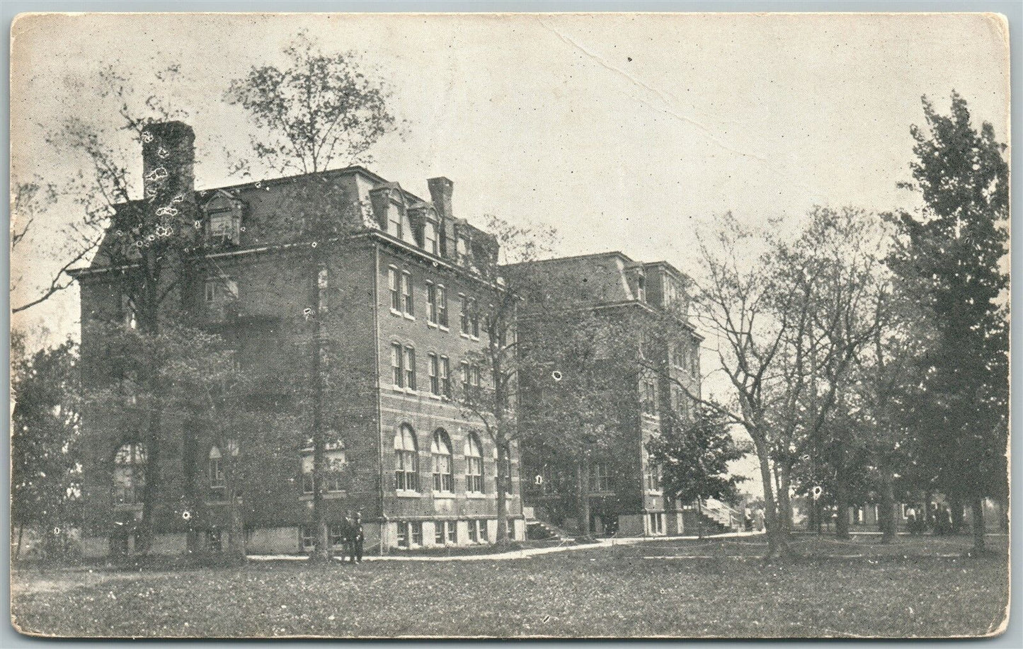 PENNSBURG PA 1909 ANTIQUE POSTCARD