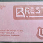 BREST FRANCE 12 DETACHABLE POSTCARDS ANTIQUE BOOKLET