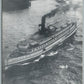 STEAMSHIP LEXINGTON VINTAGE REAL PHOTO POSTCARD RPPC