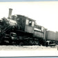 LOCOMOTIVE NYO & W RAILROAD VINTAGE TRAIN REAL PHOTO