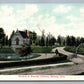 DEFIANCE OH RIVERSIDE CEMETERY 1917 ANTIQUE POSTCARD