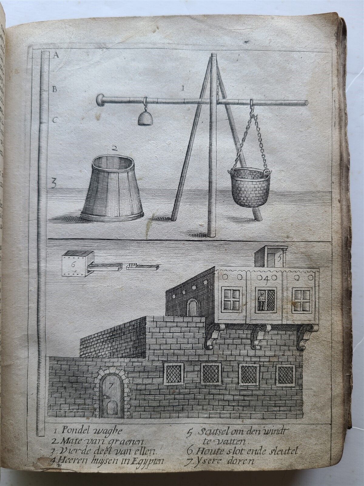 1673 HOLY LAND VOYAGE by Anthonius Gonsales ANTIQUE in Dutch ILLUSTRATED rare