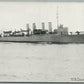 MILITARY SHIP US DESTROYER WICKES ANTIQUE POSTCARD