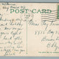 LONG BRANCH NJ CEDAR AVENUE ANTIQUE POSTCARD
