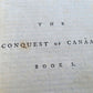 1785 CONQUEST OF CANAAN by TIMOTHY DWIGHT antique AMERICANA HARTFORD