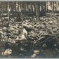 WWI ERA MILITARY GRAVE ANTIQUE REAL PHOTO POSTCARD RPPC