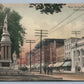 TOWANDA PA MAIN STREET ANTIQUE POSTCARD
