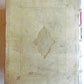 1707 BIBLE COMMENTARY by Johannis Marckii antique GILT EMBOSSED VELLUM BOUND