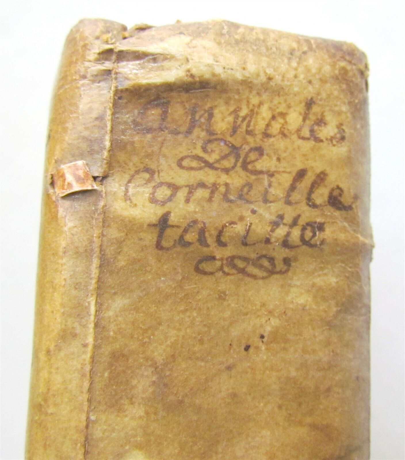 1581 TACITUS THE ANNALS VELLUM BOUND antique TACITE ANNALES in LATIN 16th cent.