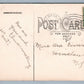 RED BANK NJ FIRST ME CHURCH ANTIQUE POSTCARD