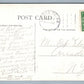UNION CITY PA SHREVE CHAIR CO. ANTIQUE POSTCARD
