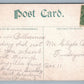 WASHINGTON PA EAST MAIDEN STREET ANTIQUE POSTCARD