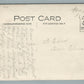 MERIDIAN NY STREET SCENE ANTIQUE REAL PHOTO POSTCARD RPPC