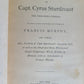 1882 LIFE and WORK of CAPT. CYRUS STURDIVANT THE PRISONER'S FRIEND antique