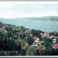 WATKINS NY & SENECA LAKE 1941 VINTAGE POSTCARD