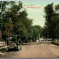RED BANK NJ RECTOR PLACE ANTIQUE POSTCARD