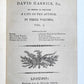 1798 DRAMATIC WORKS of DAVID GARRICK 3 VOLUMES antique