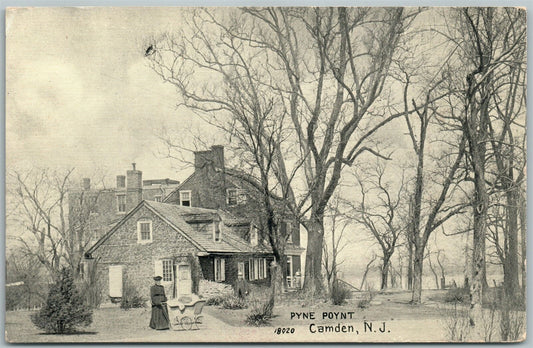 CAMDEN NJ PYNE POINT ANTIQUE POSTCARD