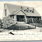 ROSLINDALE MA UNITARIAN CHURCH ANTIQUE POSTCARD