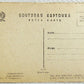 1930s VINTAGE RUSSIAN POSTCARD - COTTAGES AT DNEPROSTROI old bus automobile