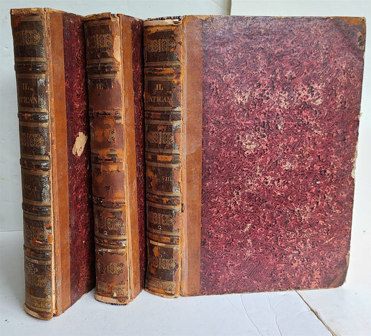 1829 VATICAN ART 3 VOLUMES - THIRD (of 3) INSTALLMENT