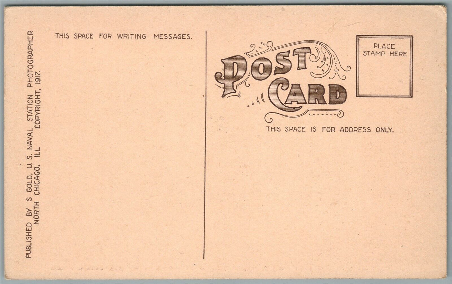 CHICAGO IL GREAT LAKES NAVAL STATION S. SHORE COUNTRY CLUB ANTIQUE POSTCARD