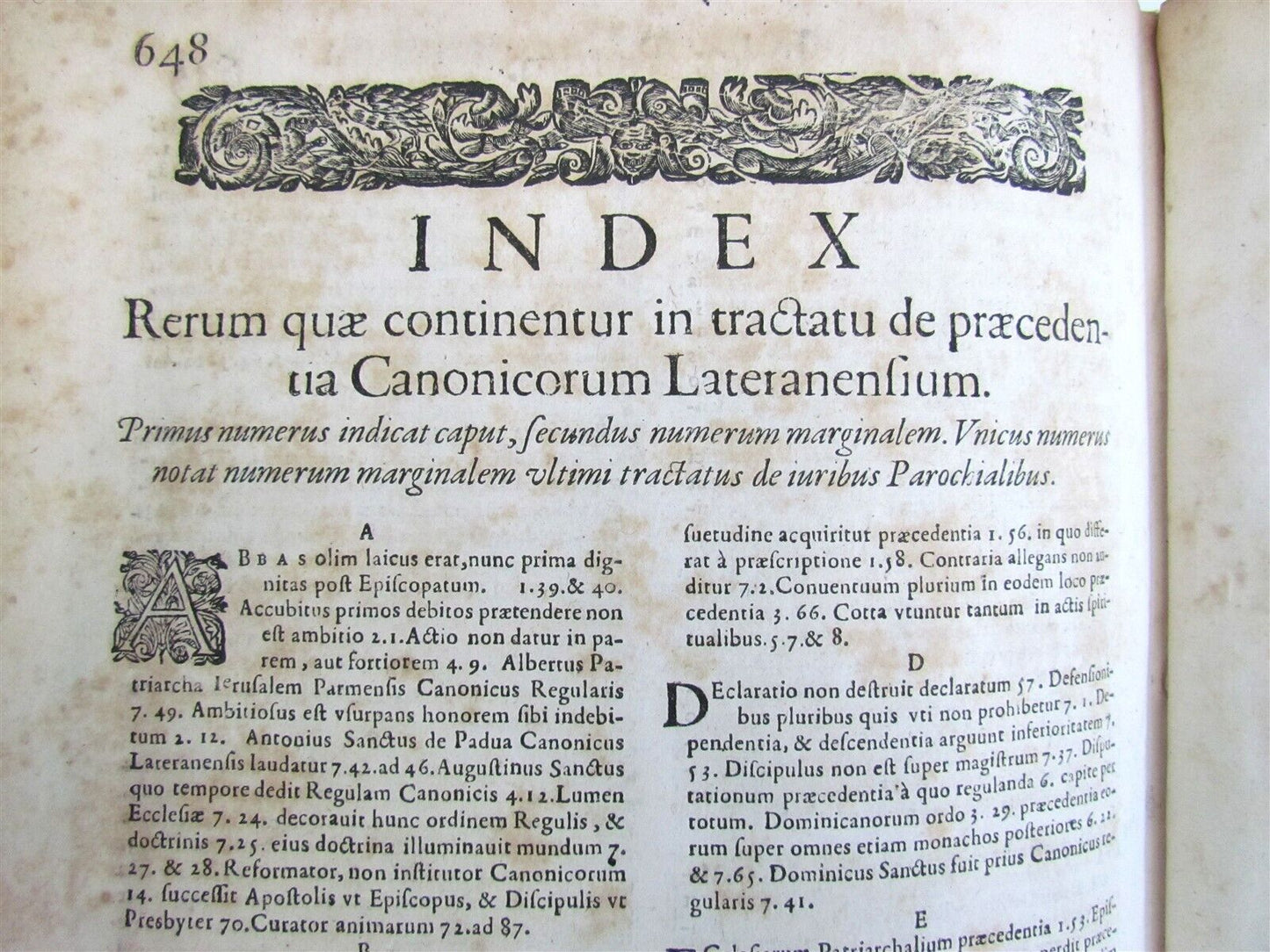 1665 THEOLOGY by Francesco Bordoni antique FOLIO VELLUM BOUND